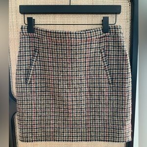 J.Crew Wool Mini Skirt